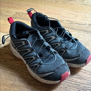 Salomon XA Pro Kids Sneakers - Black and Red